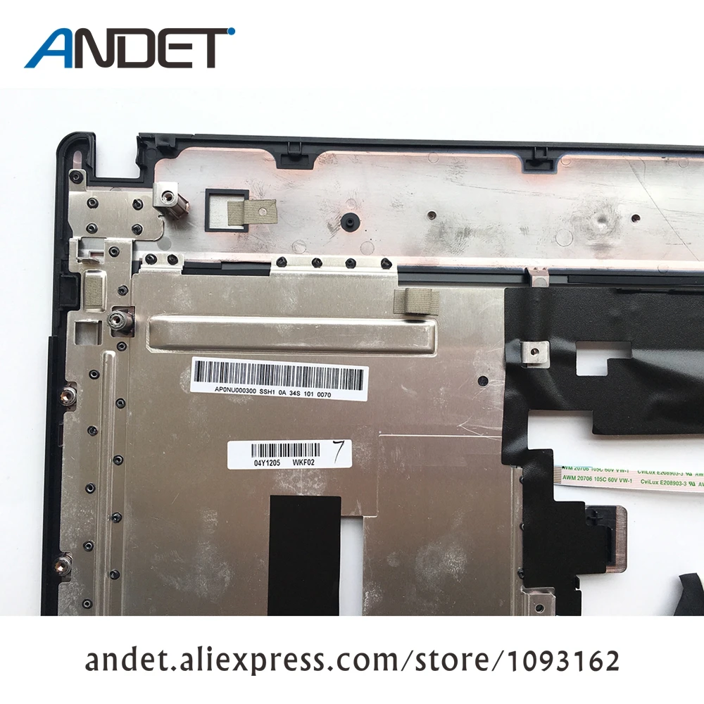 Чехол для lenovo ThinkPad E430 E430C E435 palmresest KBD, корпус FPR с датчиком отпечатка пальца 04Y1205 04Y1204 04W4148