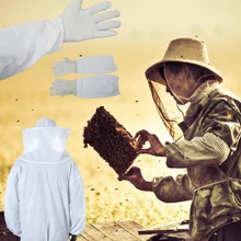 Защитные перчатки для пчеловодства с длинными рукавами, защитные перчатки для пчеловодства