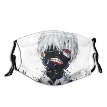 

Tokyo Ghoul Non-Disposable Mouth Face Mask Pattern Anti Dust Protection Cover Respirator with Filters