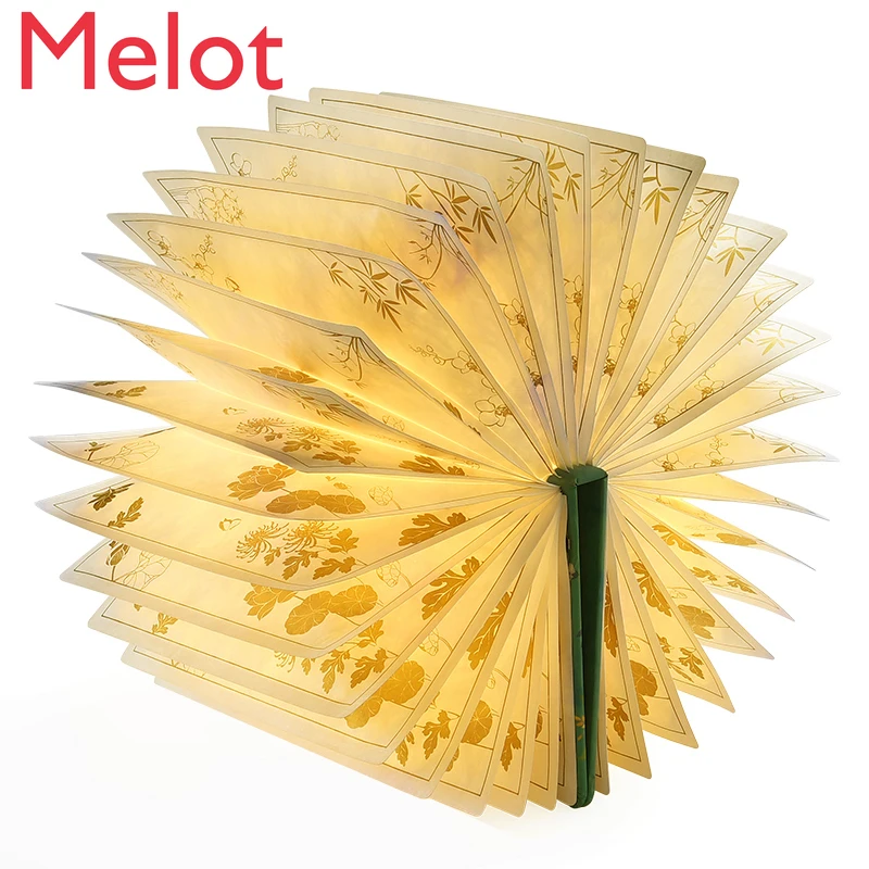 

Творческая бумага, художественная книга, лампа, складная книга, искусственная резьба по бумаге, культурный креативный подарок, музей, ночник, лампа в подарок на день рождения