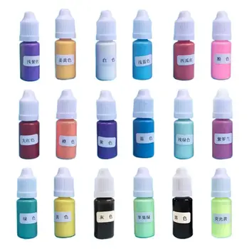 

18 Pcs/set DIY Crystal Epoxy Pigment Handmade Macaron Color Oily Colorant B85D