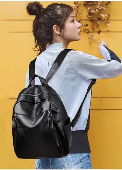 

2020 new backpack women's elegant casual fashion travel large capacity backpack ladies