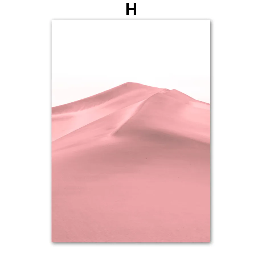 Pink-Sea-Big-Flower-Flamingo-Wheat-Ear-Wall-Art-Canvas-Painting-Nordic-Posters-And-Prints-Wall (10)