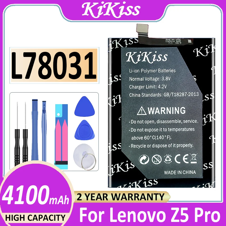 Аккумулятор KiKiss JR40 на 4100 мА · ч для Lenovo Z5 Pro L78031 Z5Pro / GT L78032 Z5ProGT | Мобильные телефоны