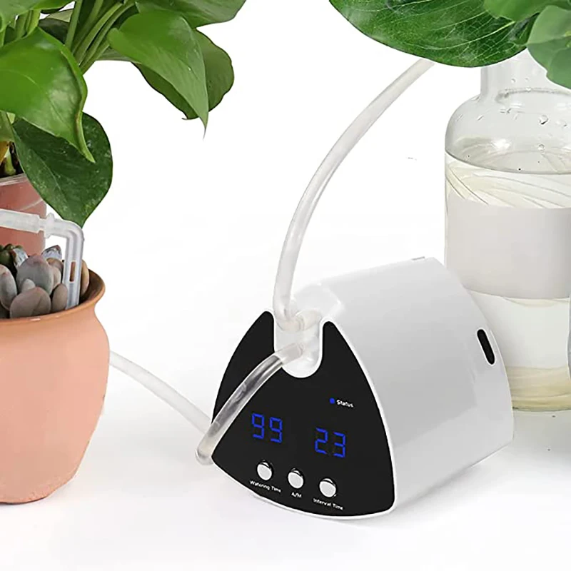 Plant Watering System Indoor Garden Irrigation Controller Automatic