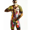 Triathlon Suit Pro Team Love The Pain Men's Green Short Sleeve Cycling Skinsuit Roupa Ciclismo Maillot Jumpsuit Bike Clothing 4