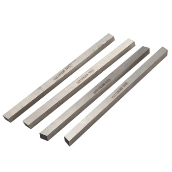 

4x High Speed Steel HSS CNC Lathe Cutting Tool Bits Bar 10x10x200mm Silver