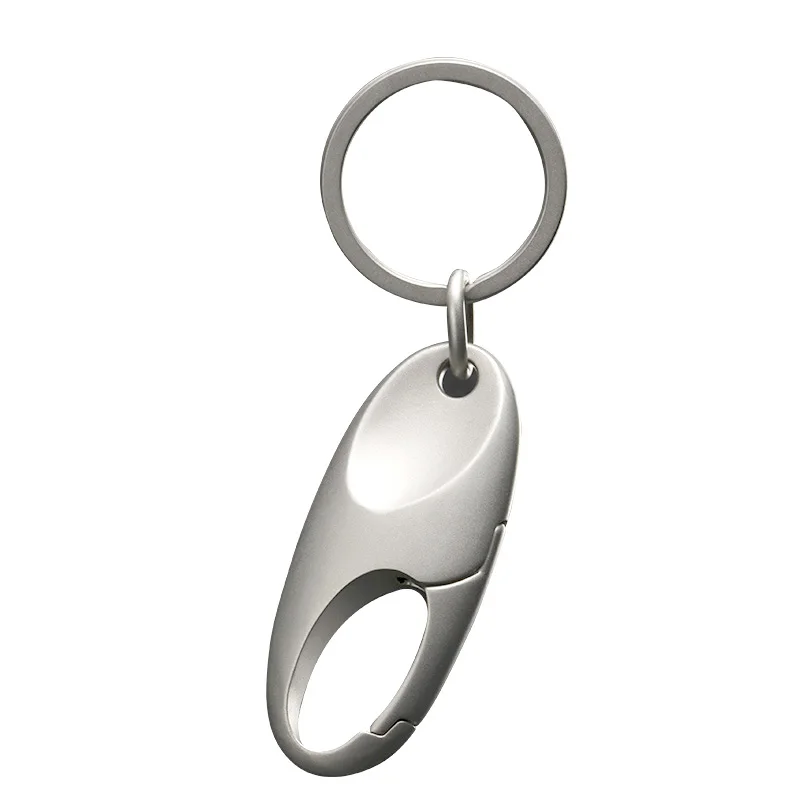 2021 New ideas 304 Stainless Steel Men Keychain Car Key Chain Soft Touch Key Ring Holder Bag Charm Pendant Best Gift Accessories