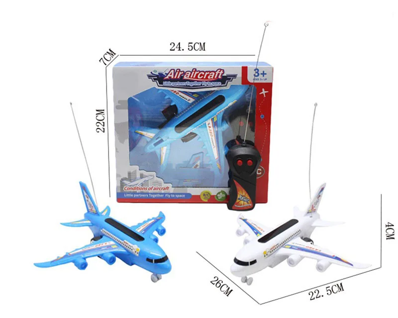 

Children'S Educational SMV Remote Control Model Plane Toy Model Airlines Passenger Plane Air Bus Stall New Year Hot Selling