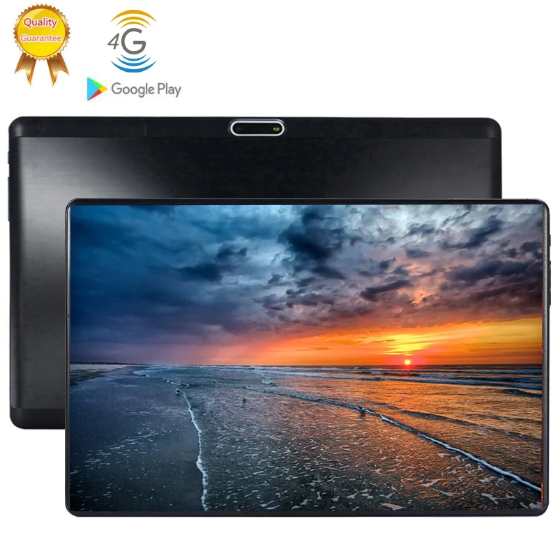 

10.1 Inch Kids Tablets Android 9.0 MT6753 8 Octa Core Ram 6GB ROM 64GB 5MP 3G 4G LTE SIM Tablet PC Wifi GPS bluetooth 4G phone