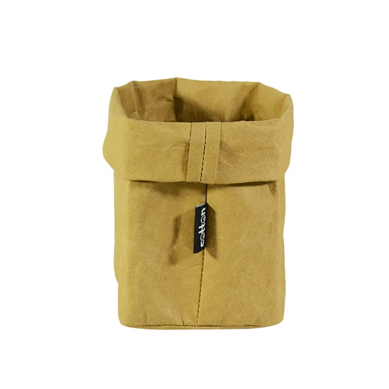 

Customized Logo Kraftpaper Debris Box Storage Basket Logo Pattern Export the United Kingdom America Anti-Tear