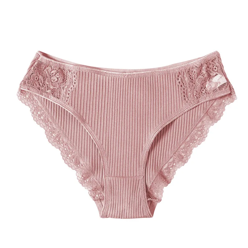 Pink M-2XL хлопковые трусики, женское удобное нижнее белье, сексуальные трусы с низкой посадкой, женское нижнее белье, большие размеры, женские трусы, Прямая поставка - Color: Pink
