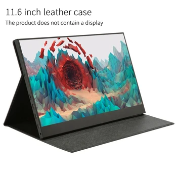 

Portable HD Monitor Case Leather Case Tablet Protective Case for Display Monitor