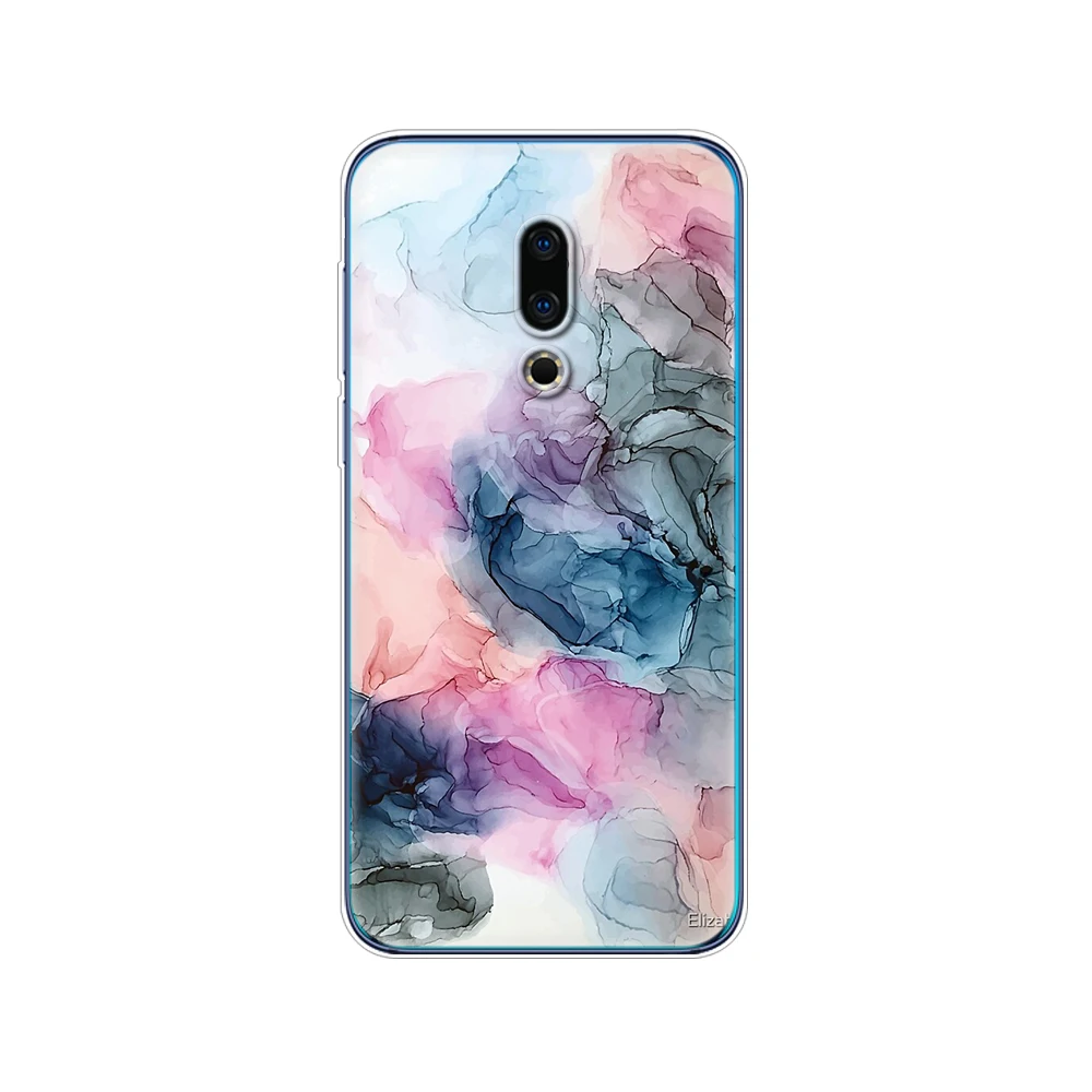 For Meizu 16th Case 6.0'' Silicone Case For Meizu 16th Plus Case Cover 6.5'' Soft TPU back cover bumper coque etui cartoon cases for meizu Cases For Meizu