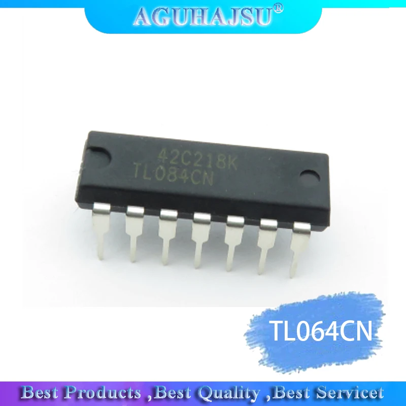 10 шт. низкий-op-amp p усилитель TL064CN TL064C TL064 TL064CP DIP14 оригинал | Электронные компоненты
