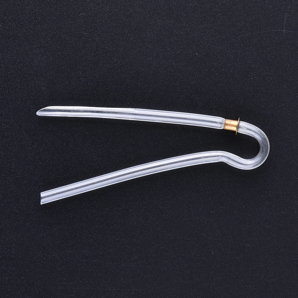3 R shape BTE Earmold слуховой аппарат трубка с пластиковым замком предварительно формованная помощь Earmold трубка с пластиковым замком - Цвет: 3