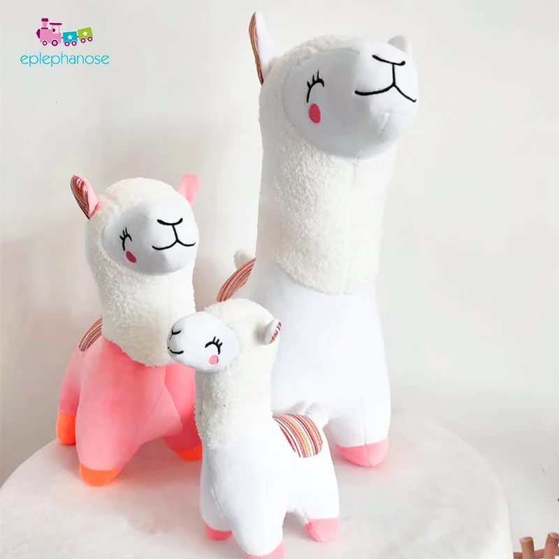 Мультяшные кавайные плюшевые игрушки мягкие куклы из альпаки для маленьких