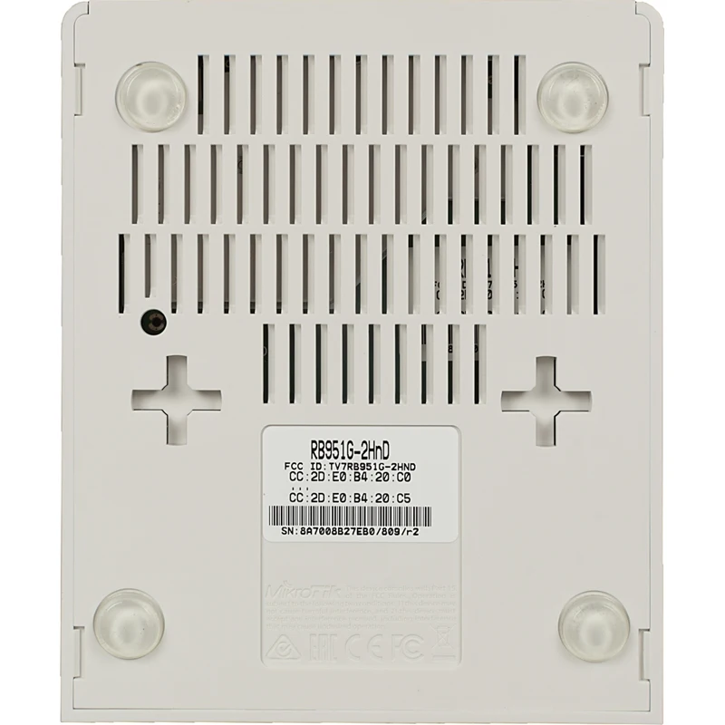 Роутер MikroTik RB951G-2HND 10/100/1000BASE-TX белый