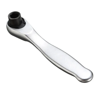 

1/4 inch Offset Ratchet Ring Spanners 72 Teeth Drive Ratchet Handle Quick Release Socket Hand Tools