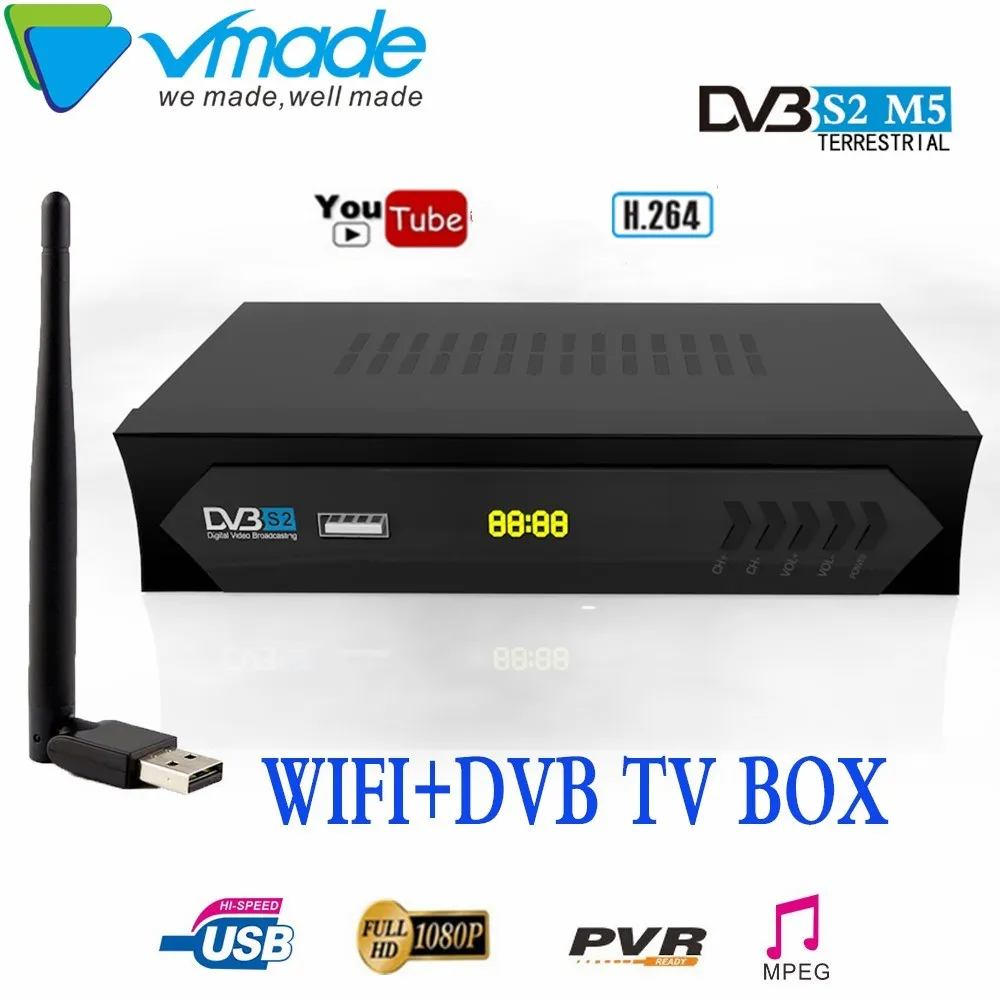 HD DVB S2 M5 цифровой спутниковый ресивер Испании MPEG 2/4 H.264 ТВ приставка с поддержкой