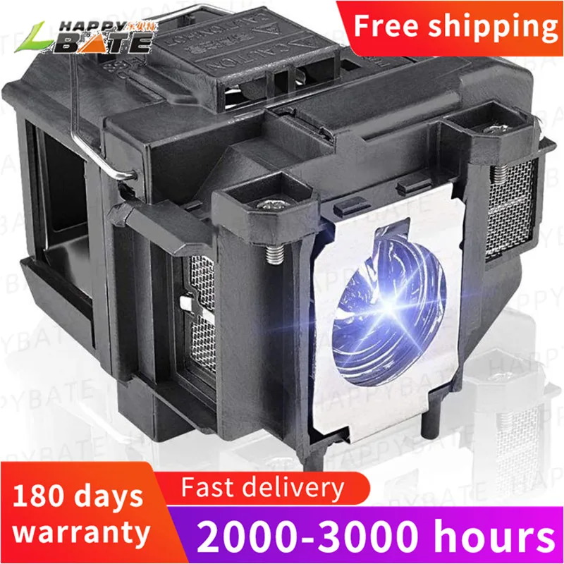 

HAPPYBATE ELPLP67 Replacement Projector Lamp for EX3212 EX5210 EX6210 EX7210 H428A H428B H429A H431A H432A H433A H433B H435B