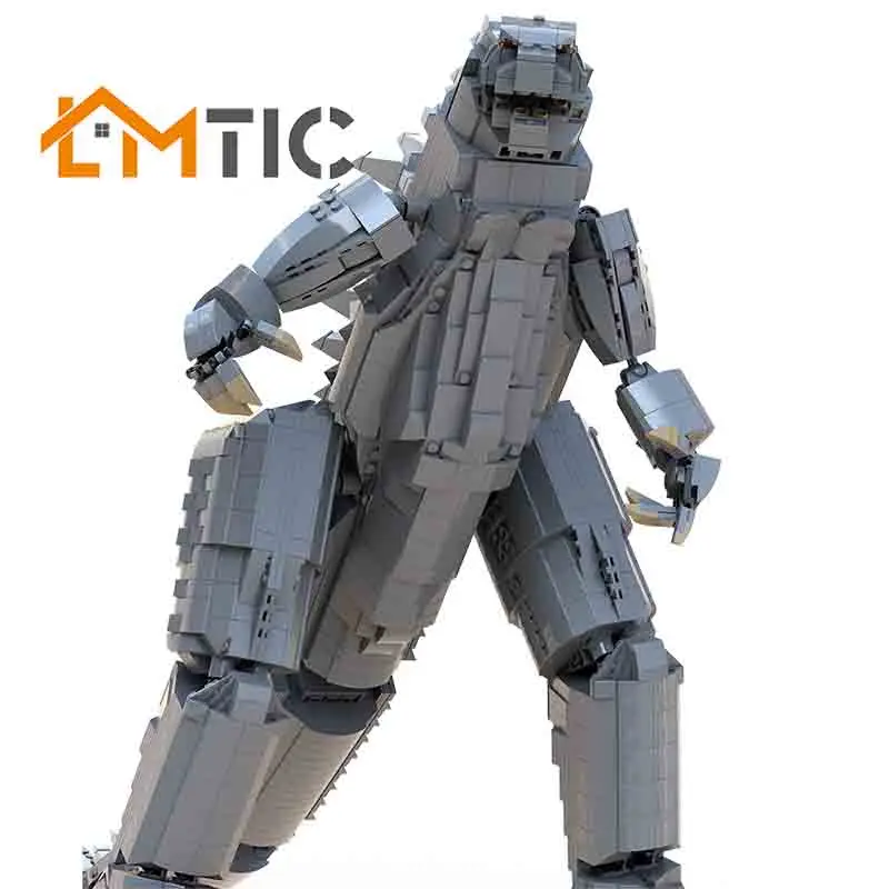 

MOC Monsters Godzillaed Simulation Figures Collection Model 2435pcs Building Blocks Diy Bricks Educational Xtmas Gift For Kids
