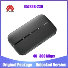 Huawei – routeur/Hotspot WiFi 4G sans fil pk e5783 E5783B 230, 300Mbps, noir, ultra rapide, pour voyage