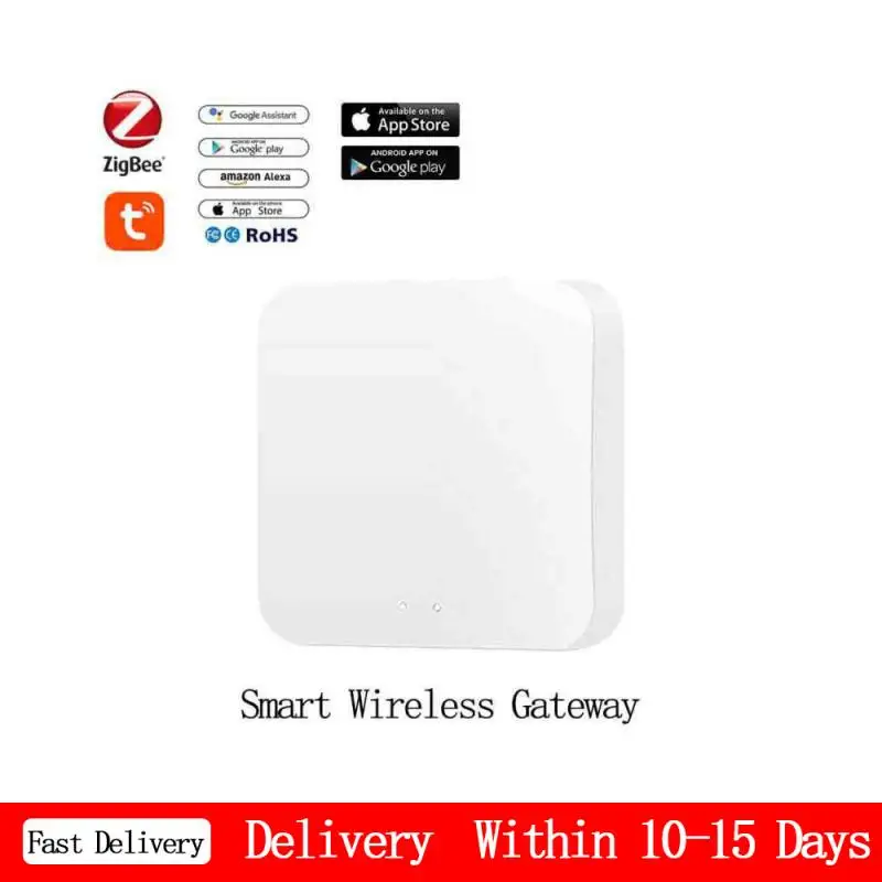 Top Seller 1/2PCS Tuya Smart Gateway ZigBee 3.0 Wireless Gateway Hub Remote Control Smart Home Device Works With Alexa Google Assistant