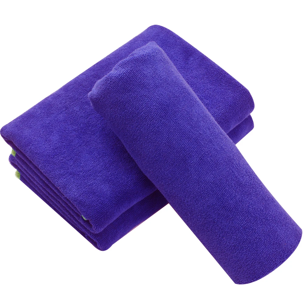 Sunland Home Microfiber Spa Hair Drying Towel Turban Wrap Towels Bath Sports Towel For Travel Camping Swimming 35cmx75cm 10 Pack