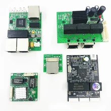 Прямая поставка с фабрики и дорогой высокопроизводительный недорогой 3-портовый гигабитный модуль переключателя, широко используемый светодиодный 3 порта 10/100/1000 м