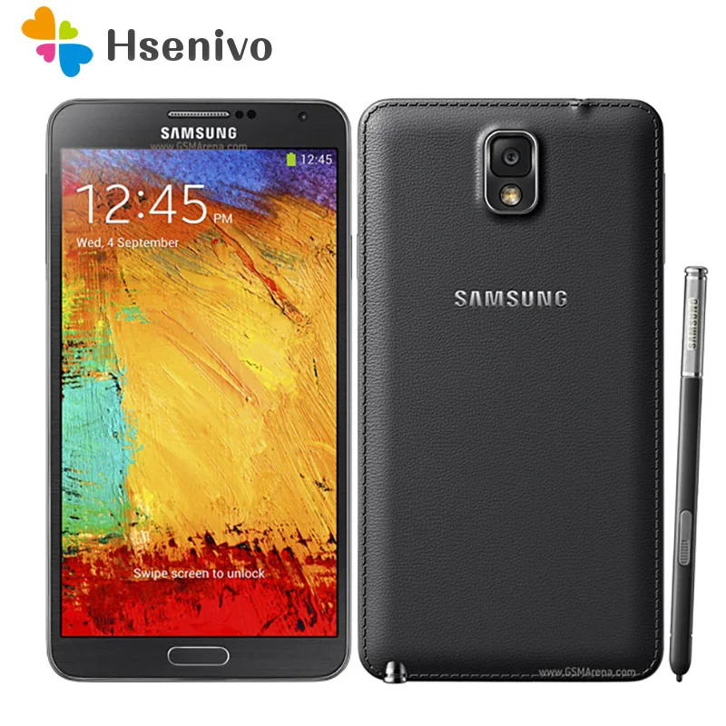 Разблокированный оригинальный Samsung Galaxy Note 3 N900 N9005 телефон четырехъядерный 5 &quot8