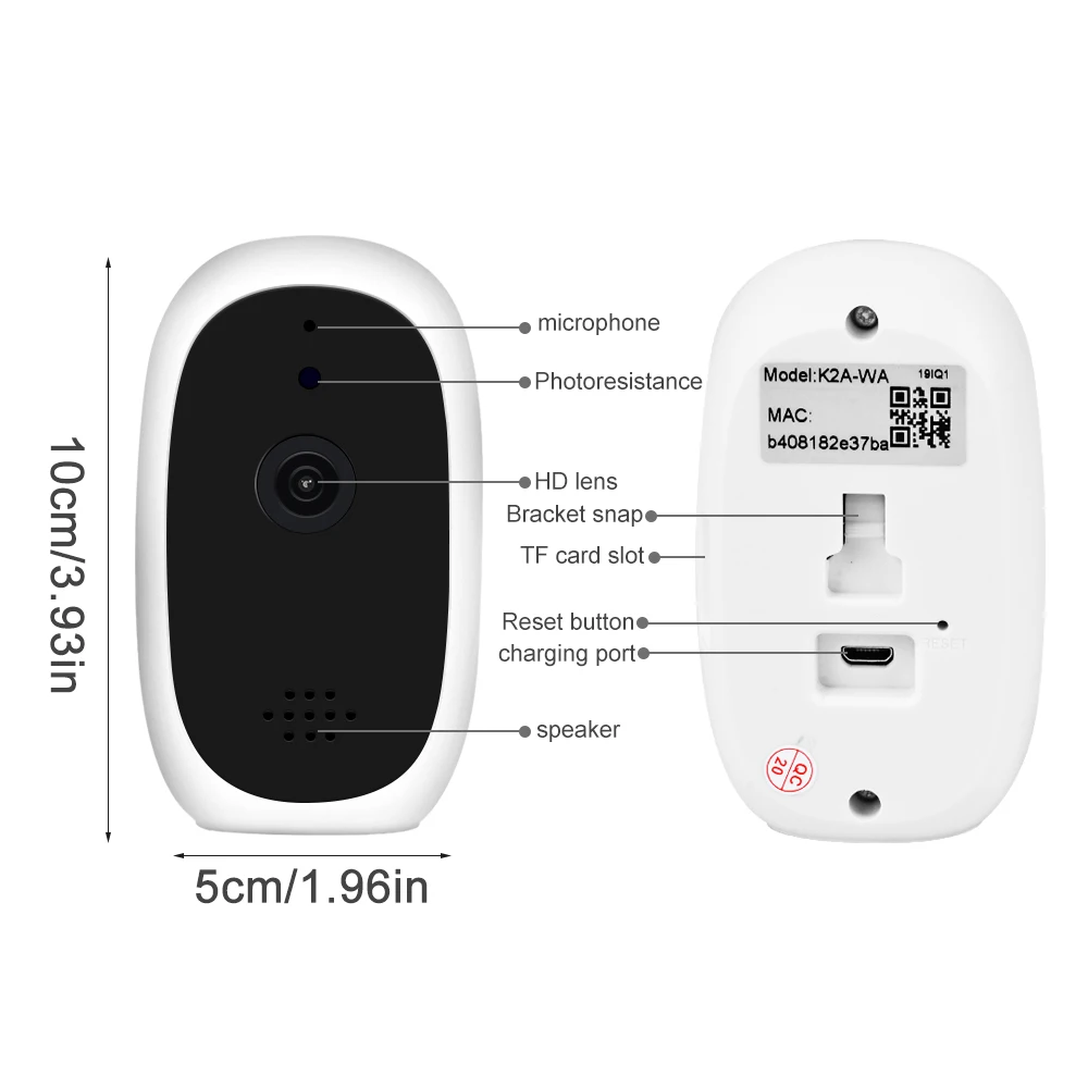 DIDIHOU, детская камера, 720 P, детский монитор, мини IP камера, беспроводная, WiFi камера, охранное наблюдение, CCTV камера, умная сигнализация