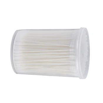 

Pack of 200pcs Spiral Head Double Ended Cotton Swabs Baby Care Makeup Cleaning Tools