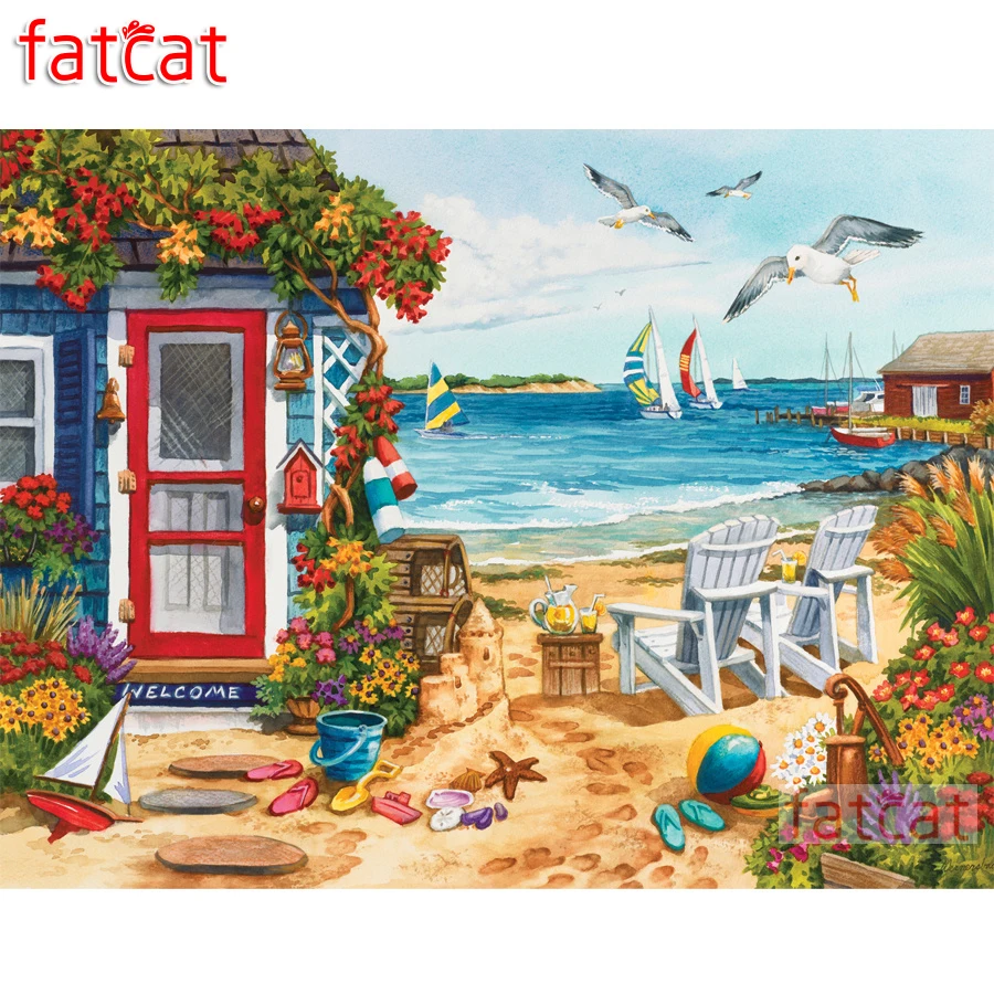 AE1278 Beach Summer Cottage