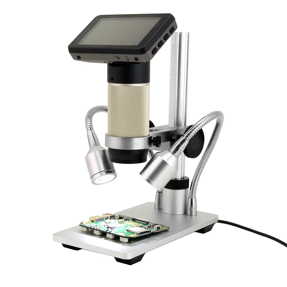 

Inspection HDMI 10X-300X Digital Microscope Camera for Industry Lab PCB Repair and Soldering