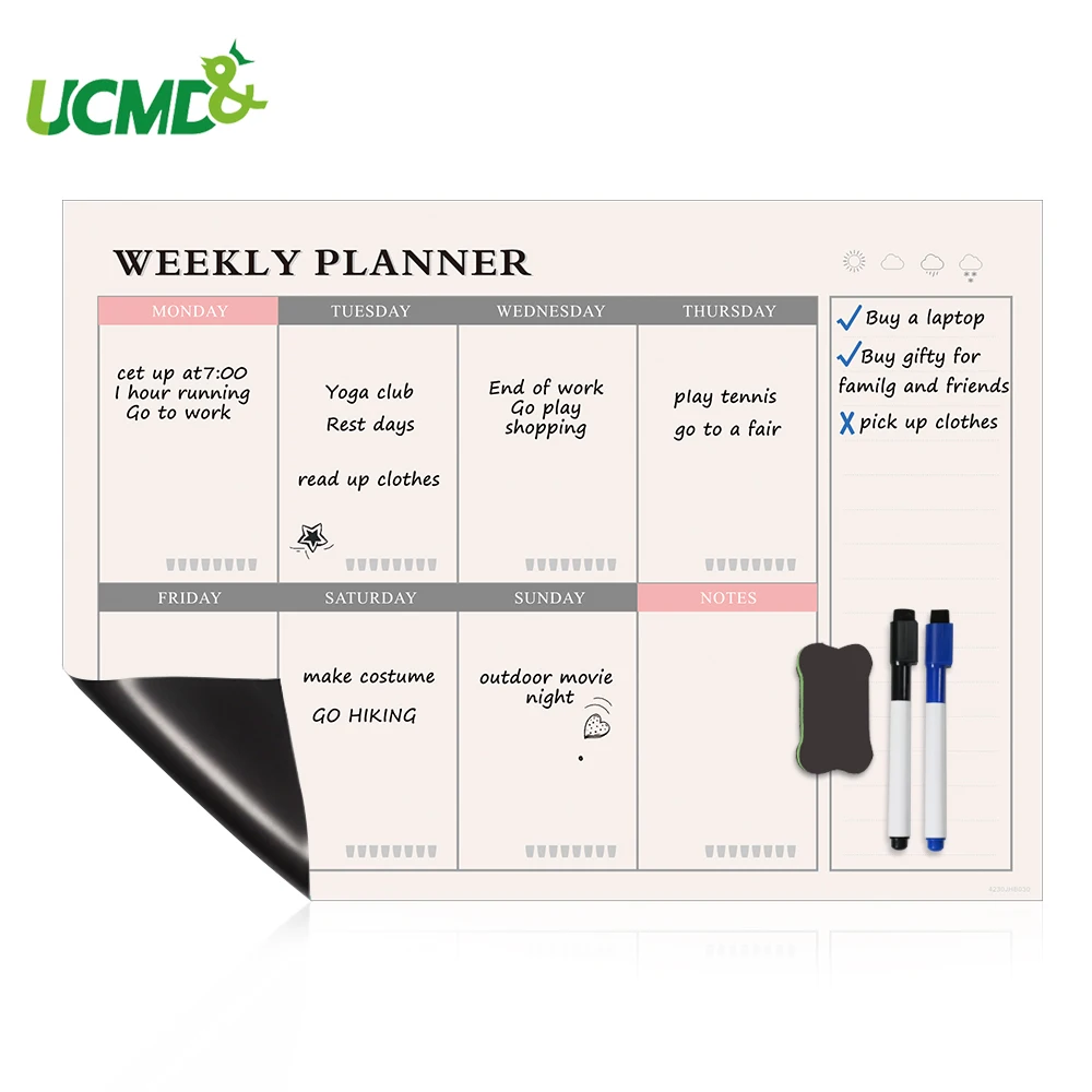 

Magnetic Children Daily Weekly Monthly Planner Calendar Improve Kids Responsibility Behavior Chore Chart Schedule Fridge Sticker
