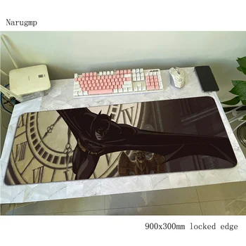

batman mousepad 80x30cm gaming mouse pad gamer mat Beautiful game computer desk padmouse keyboard Domineering large play mats