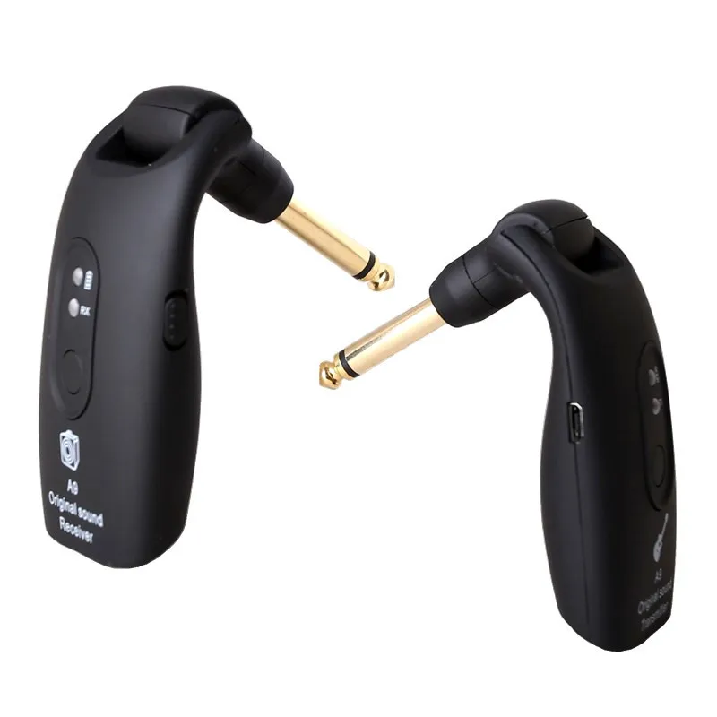 

A9 Electric Guitar Wireless Receiver 2.4GHz Guitar Wireless System Wireless Vibration Pickup Acoustic Instruments Universal