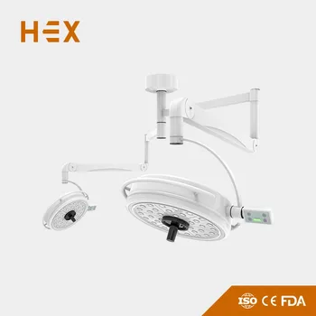 

KD-2072D-2 108W LED Plastic Surgery Veterinary Medical Dual Head Ceiling Shadowless Operation Light