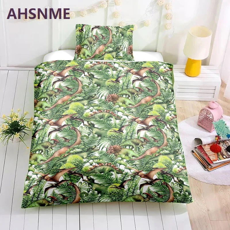 Специальное предложение AHSNME! Комплект постельного белья с динозаврами в