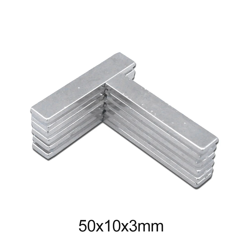 Мощный Неодимовый магнит 50x10x3 мм 50 x 10 2 ~ шт. | Обустройство дома
