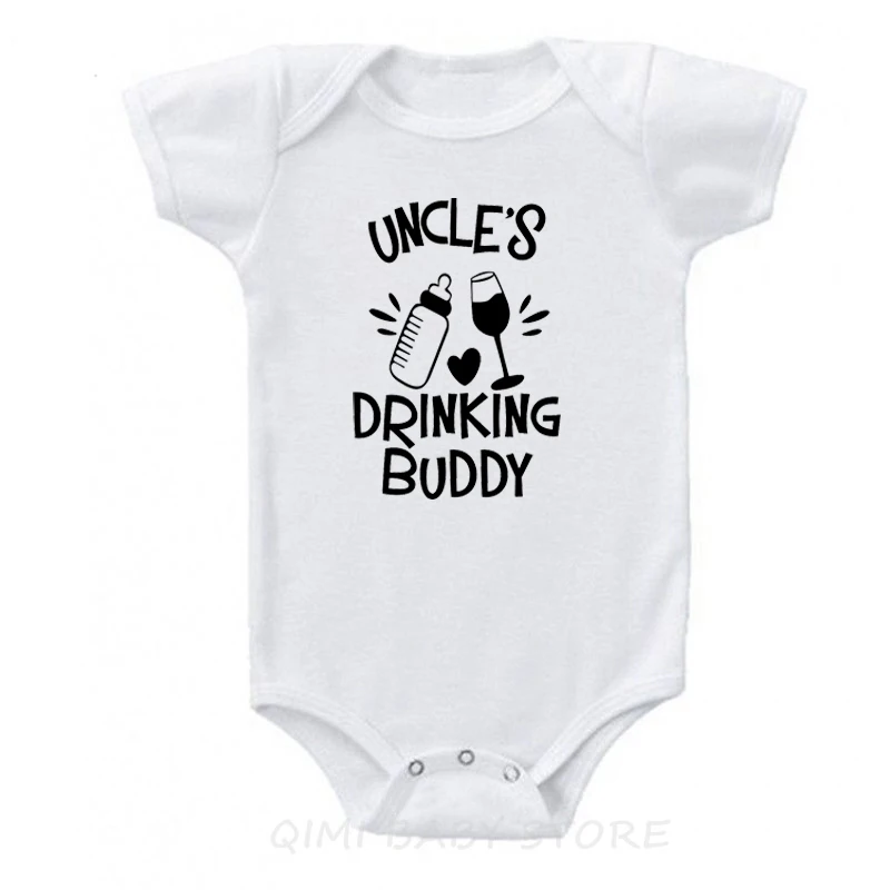 Uncle's Drinking Buddy Onesie | Funny Baby Clothing Online | Afterpay it!
