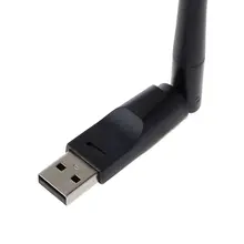Ralink 5370 mini usb wifi adaptador 2dbi antena lan adaptador placa de rede 802.11b/n/g recevier antena para computador portátil desktop 62ka