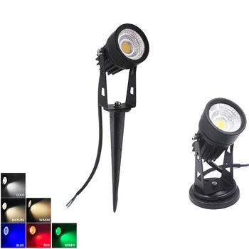 

Outdoor Landscape Spotlight LED Lighting Mini Lawn Lamp with Stand Spike LED Pathway Lights for Garden Path Courtyard Spot Light