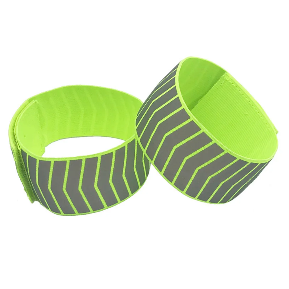 Reflective Cycling Arm Belt Outdoor Sports Night Safety Running Riding Armband Pants Leg Warning Strips Reflective Tape BC0130 (17)