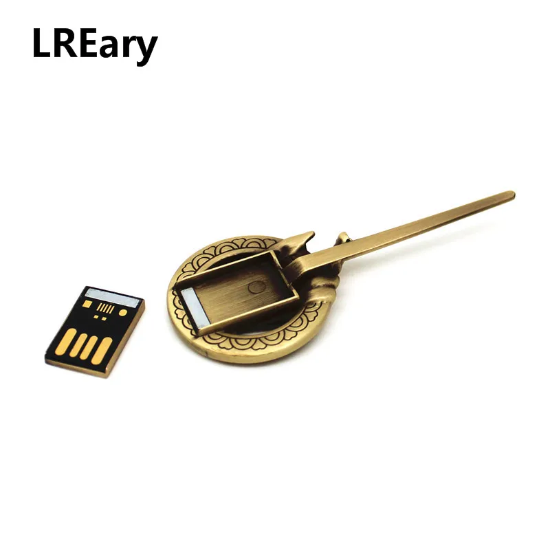 Флеш-накопитель Thrones USB 128MB Ручка-накопитель 4 ГБ 8 ГБ ручная брошь King Флешка 16 ГБ 32 ГБ 64 ГБ U диск