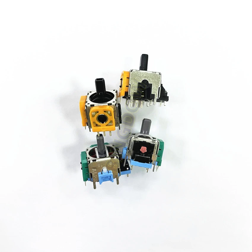 200PCS Original Yellow 3Pin 3D Analog Controller Joystick Sensor Module Potentiometers Replacement For PS5 Accessories