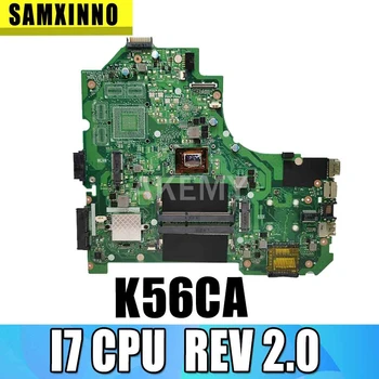 

For ASUS K56CA K56CM S56C A56CM A56C S550CM K56CB S550CB I7 REV 2.0 laptop motherboard tested 100% work original mainboard