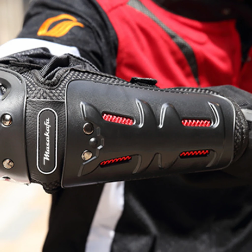 4x Motorcycle Elbow Knee Pad Men Protective Gear Knee Gurad Knee Protector Safty Equipment Gear Motocross Protective Accessory