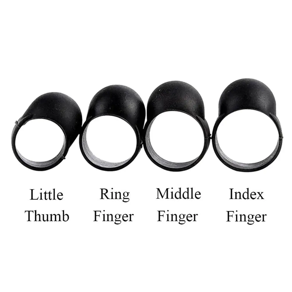YEES Pieces steel tongue drum finger sleeve knocking drum finger picks play finger cover drum finger ring feasible